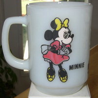 Anchor Hocking/Fire King "Minnie Mouse" - Pepsi